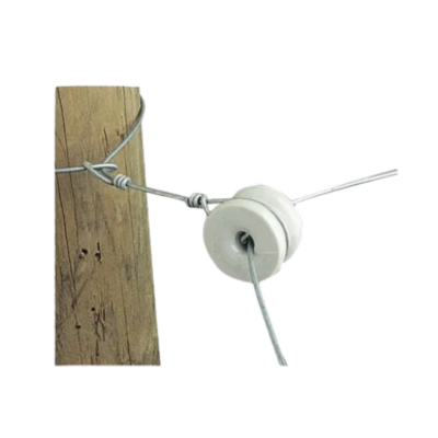 [PORIGREA] Insulator Round Porcelain Reel G67403 Gallagher EA