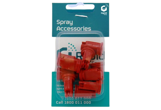 [AIXR110040] Teejet Air Induction XR Flat Spray 110° Nozzle Red AIXR 11004VP Each