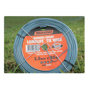 [TIEW250MM80MOS] Tie Wire 2.50mm x 80m Waratah LongLife