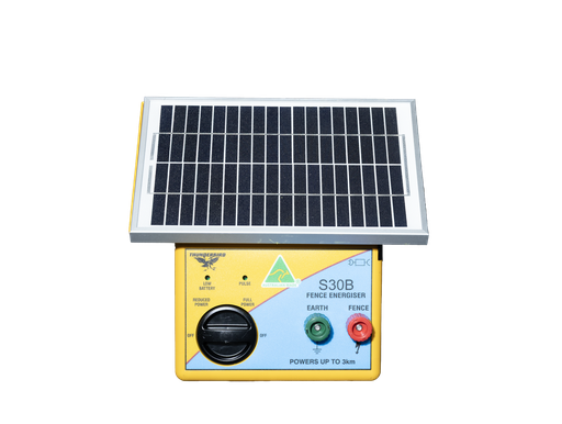 [ENERGTBS30B] Thunderbird Energiser S30B 3km Solar FREE EF-9A Volt Tester *TBD