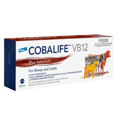 [COBVITB12+S500ML] Cobalife Vitamin B12 + Selenium 500ml