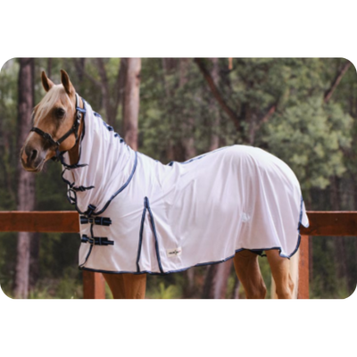 [7231] Horse Rug Eureka AirMesh Combo 5'6