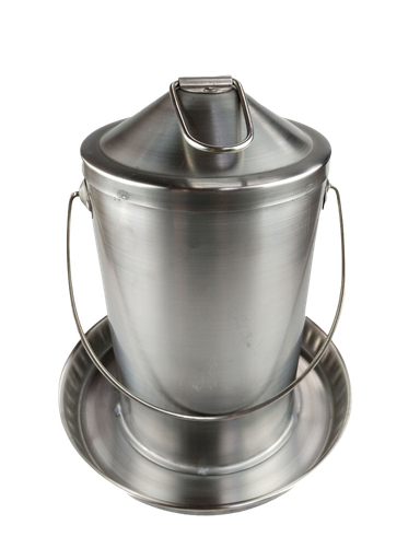 [302803] Poultry Drinker Stainless Steel 3L Greenleaf