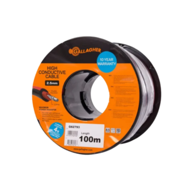 [G62793] High Conductive Insulated Lead Out Cable 2.5mm x 100m G62793 Gallagher