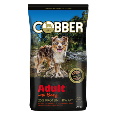 [DOGCCD20KG] Cobber Adult Dog Beef 20kg