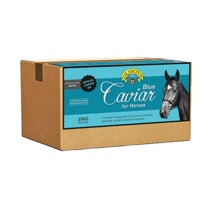 [BLOCKEQUINE16KG] Olsson Equine Blue Caviar Block 16Kg