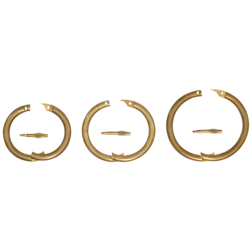 [219400] Bull Ring Brass Farmhand Small (2 1/2")
