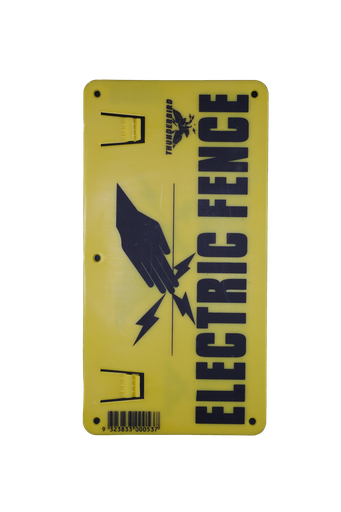[SIGNEFWDST/B] Sign Electric Warning D/Sided EF15 Thunderbird EA