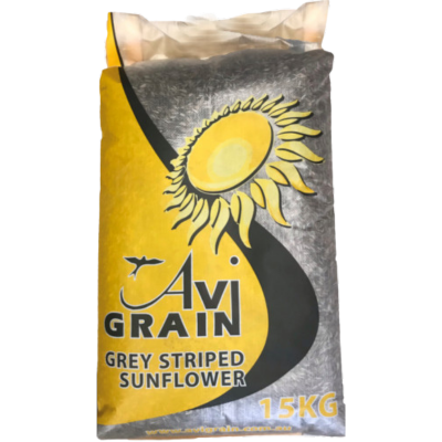 [BIRDAVISUNG15KG] Avi Grain Grey Sunflower Seed ***15kg