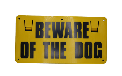 [SIGNBEWDOGT/B] Sign Beware of the Dog Thunderbird EA