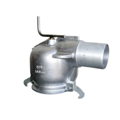 [QO4] 100mm (4") QISCROSS Hydrant Outlet Bend Southern Cross Type with handle