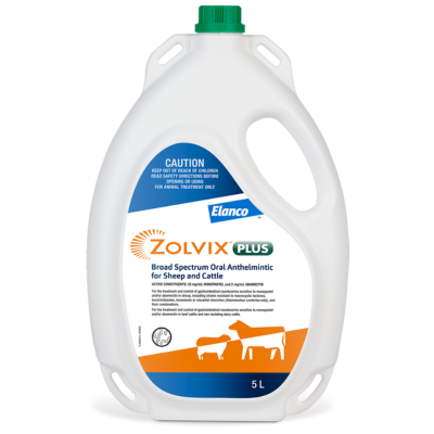 [ZOLVIXPLUS5L] Zolvix Plus Monepantel + Abamectin 5ltr