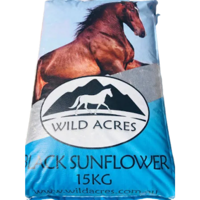 [BIRDAVISUNB15KG] Avi Grain Black Sunflower Seed 15kg