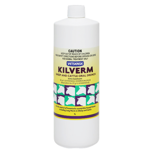 [KILSHEEP1L] Kilverm Sheep and Cattle 1L (Levamisole)