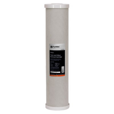 [EC05LD2] Extruded Carbon Large Diameter Cartridge 20 inch 5 Micron Puretec