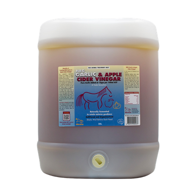 [APPLCIDGANRG20L] Apple Cider Vinegar Plus GARLIC 20ltr NRG