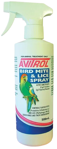 [AVITROLS500ML] Avitrol Bird Mite & Lice Spray 500ml