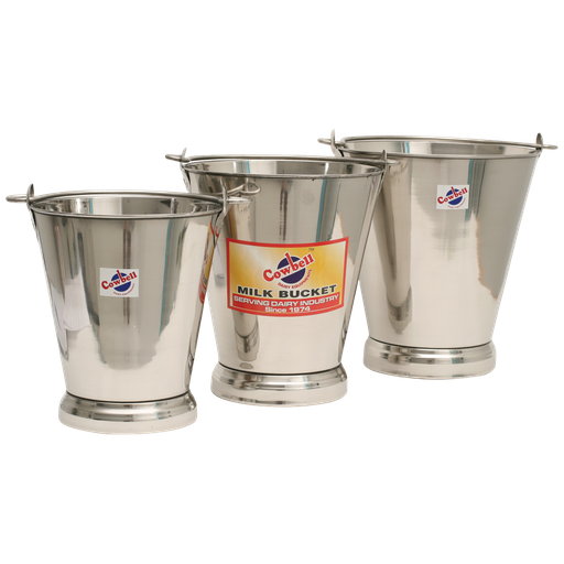 [212155] Bucket Stainless Cowbell 10 Litre