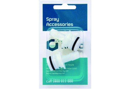 [CDP5DFA12X2] Rapid Spray Quick Attach 12mm Straight 2pk for 5900/7900 Series Delvan pumps and Rapid Line