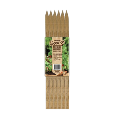 [HWSTAKE1212600PK6] Hardwood Stake 12mm x 12mm x 600 6Pk