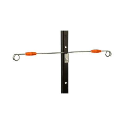 [OFFGSBL260MM] Double Steel Post Offset Lockset 260mm Live Tip SG203 Gallagher