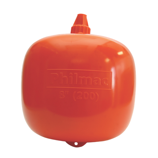 [90489920] Float CW 9" (225) Orange Philmac
