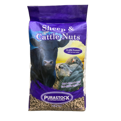 [BENFSHECAT20KG] Sheep & Cattle Nuts 20Kg (Purastock)