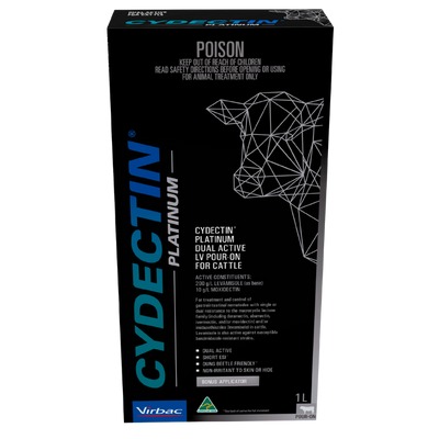 [CYDPOPLAT1L] Cydectin Platinum LV Pour-On 1L