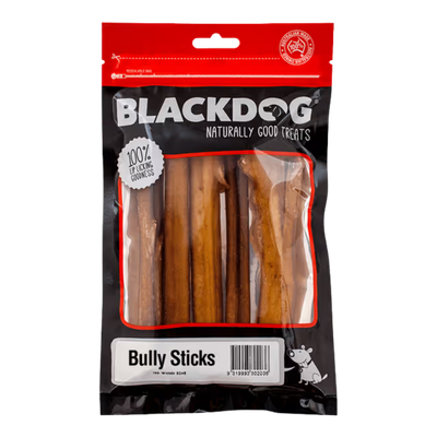 [BDBULLY5PK] Blackdog Bully Sticks 5 Pack 