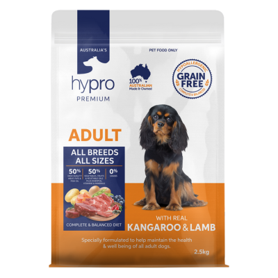 [DOGHYPROPKL2.5KG] Hypro Premium Kangaroo & Lamb Grainfree 2.5kg