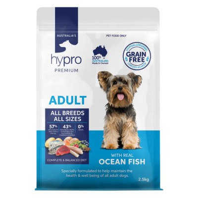 [DOGHYPROPOF2.5KG] Hypro Premium Ocean Fish Grainfree 2.5kg