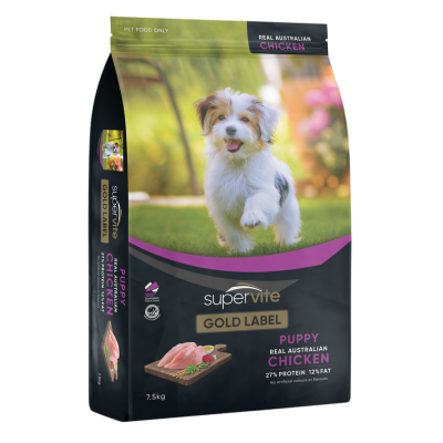 [DOGSUPVITPUPCHICK7.5KG] Supervite Gold Label Puppy Chicken 7.5kg