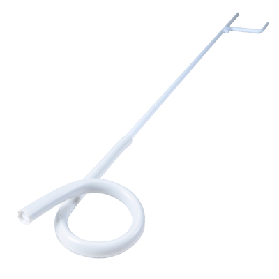 [TREPIGPOST800NEM] Treadin Pigtail Post 800mm x 8mm White Nemtek EA