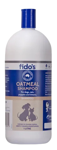 [FIDOATSHAMP1L] Fido's Oatmeal Shampoo 1L