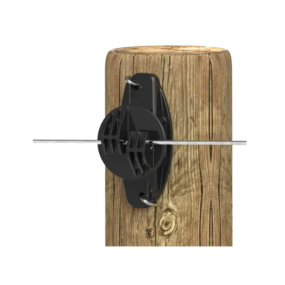 [INSCLAWWOODGAL] Insulator Claw Wood Post Black G67304 Gallagher EA