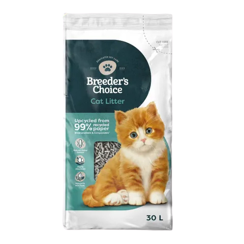 [KITLITBRECHO30LT] Breeders Choice Cat Litter 30Ltr