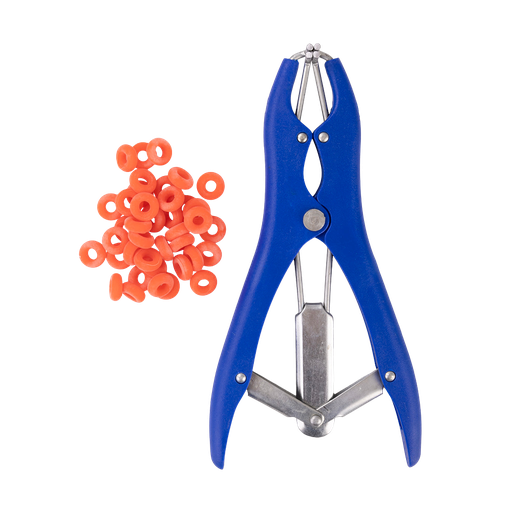 [207416] Castration Ring Applicator Plastic comes with 30 rings