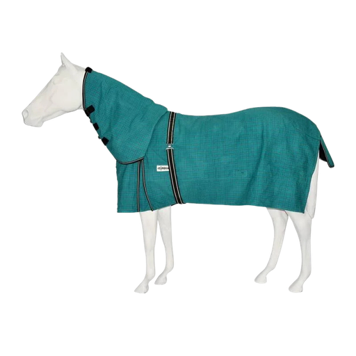 Horse Rug Canvas Winter Combo Green (Eureka)