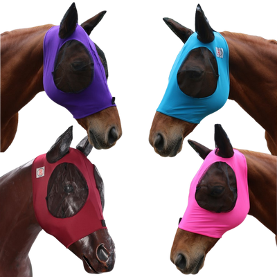 Koolmaster Lycra Pull-On Fly Mask