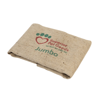 [DOGBEDHCFITJMBOFIT] Hessian Dog Bed Cover Jumbo Fitted