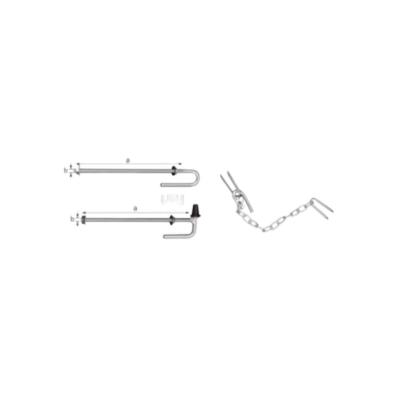 [GG0191] Fitting 191 Field Gate Set 16x25x400mm