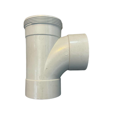 [DWV222] PVC 100mm x 88 ( 90 ) deg T Junction Drain, Waste & Vent