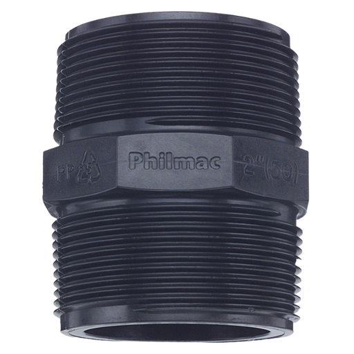 [90423300] Nipple BSP 1" Philmac